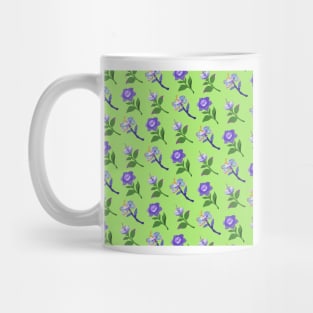 Sumeru Flowers Print (Green) Mug